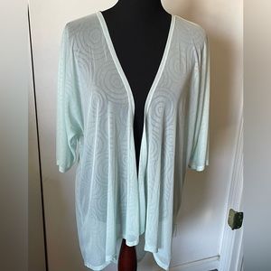 COPY - LuLaRoe Lindsay - Sheer - Cucumber Green